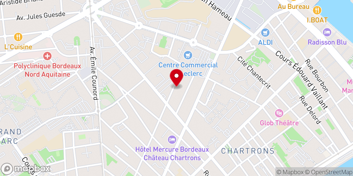 Map showing location of Église orthodoxe grecque Présentation de la Vierge au Temple