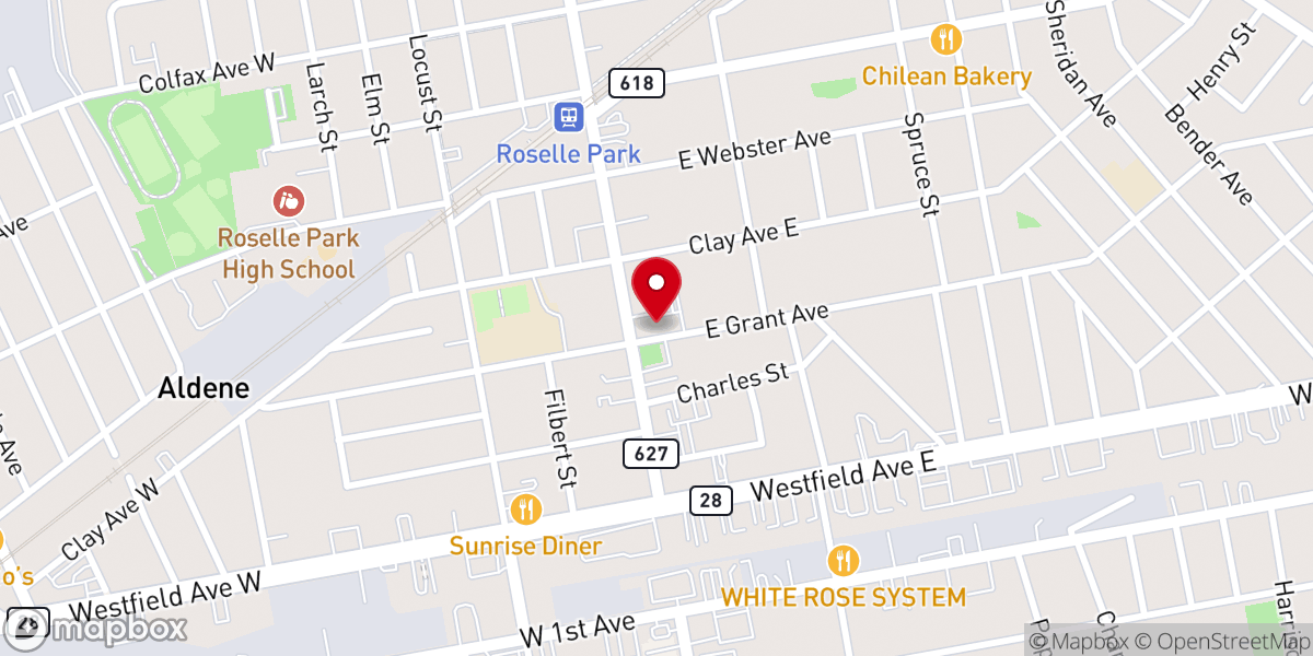 Map showing location of Community United Methodist Church