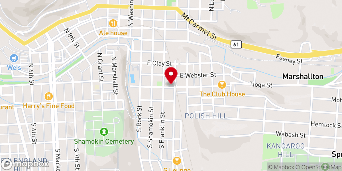 Map showing location of St Francis Home Association