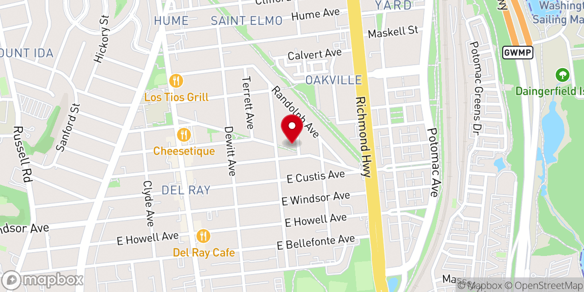 Map showing location of Mt Ne-Bo Pentecostal Church