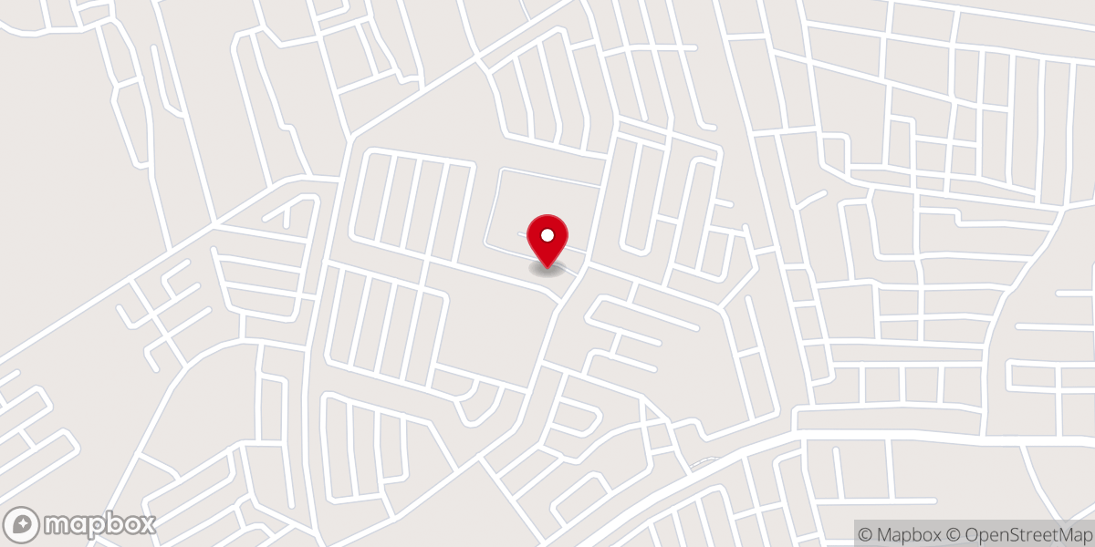 Map showing location of Madadeni Catholic Church