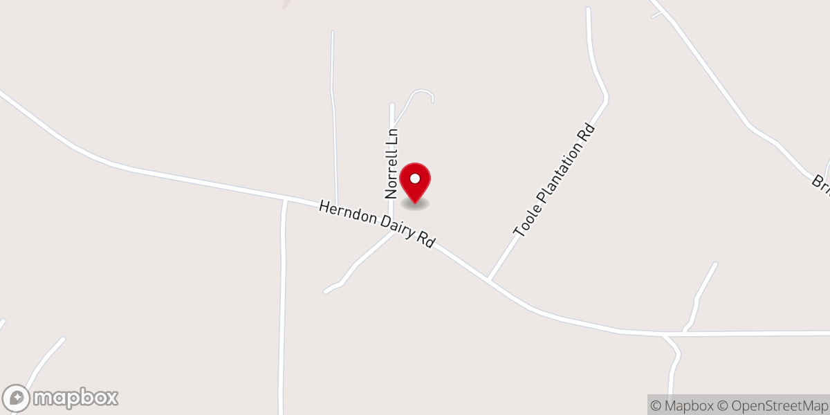 Map showing location of New Hope Gospel Chapel