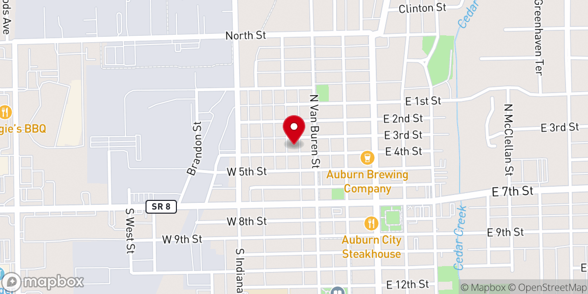 Map showing location of St. Andrew Church - EPC
