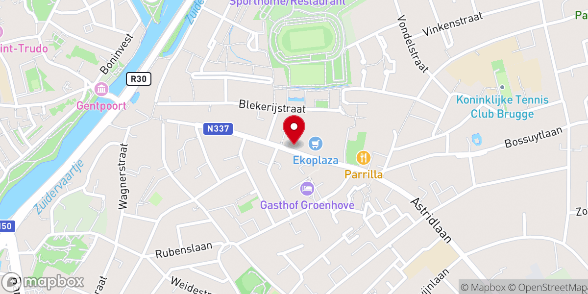 Map showing location of Kapel