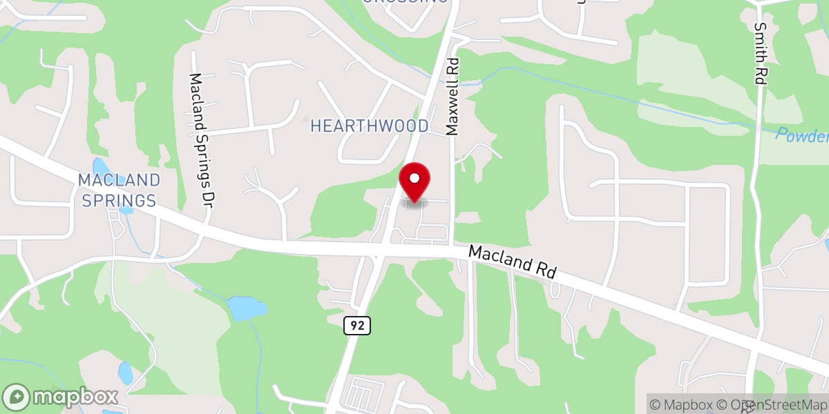 Map showing location of Beracah Baptist Church Inc
