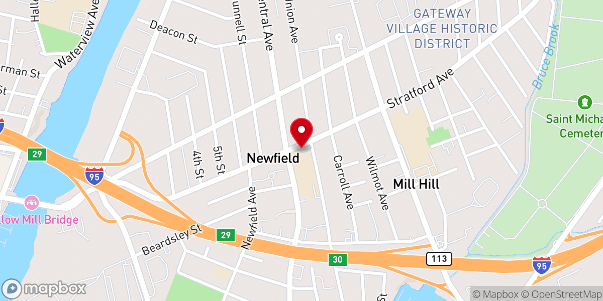 Map showing location of Church of God Information Last Message