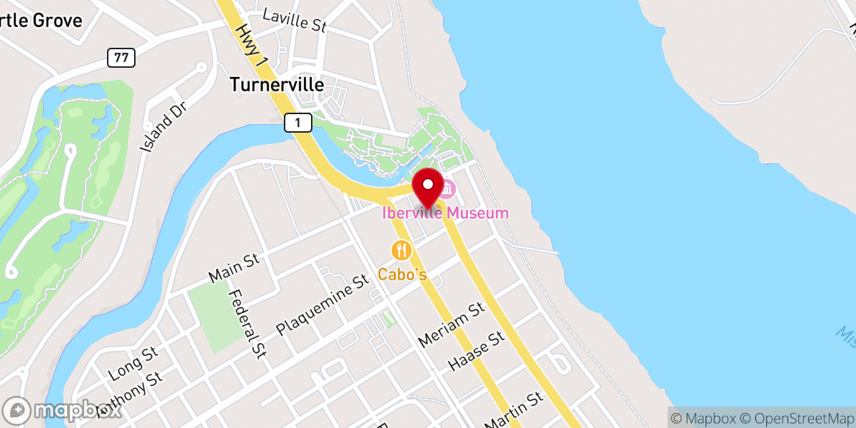 Map showing location of Holy Spirit Church