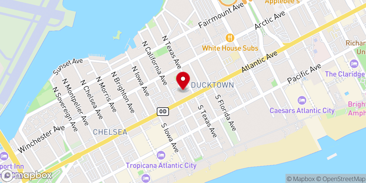 Map showing location of St Gregory Church of the Reprogrammed Christian