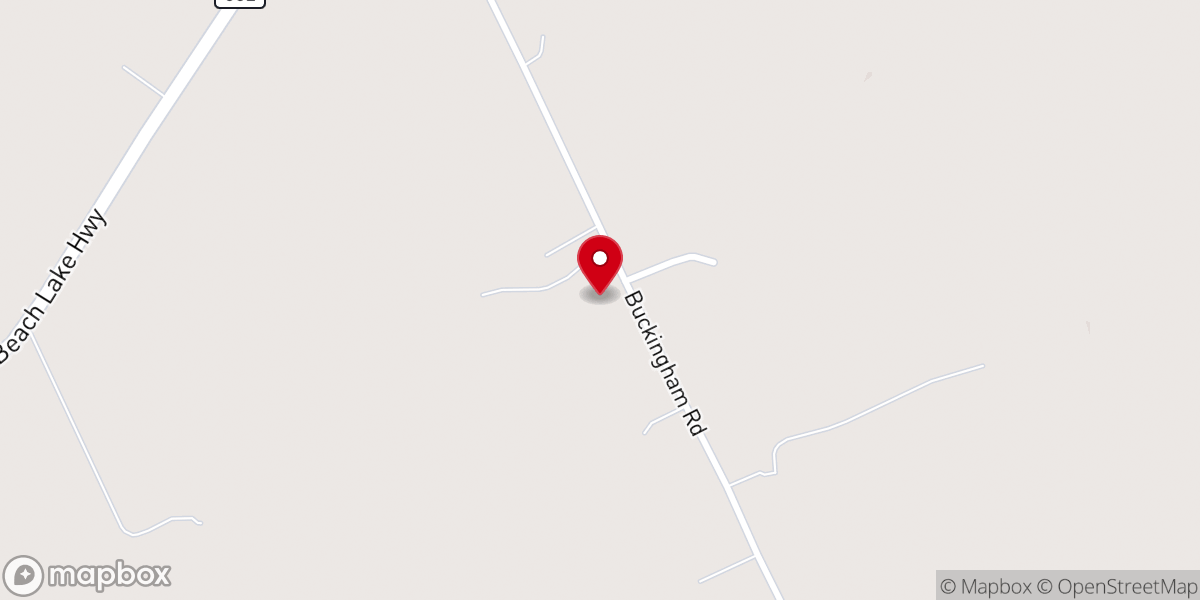 Map showing location of New Hope Church & Ministries