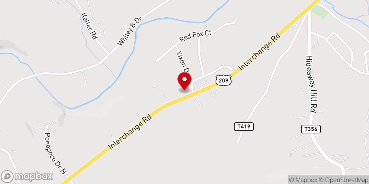 Map showing location of The Lord Is Exhalted Multi-purpose Christian Center