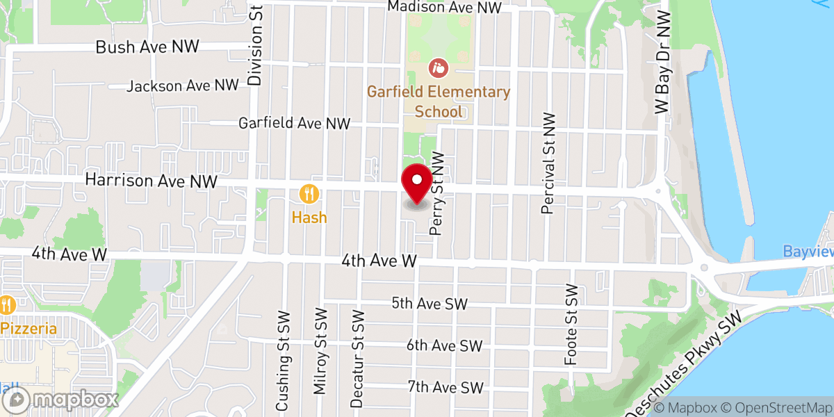 Map showing location of Gloria Dei Lutheran Church