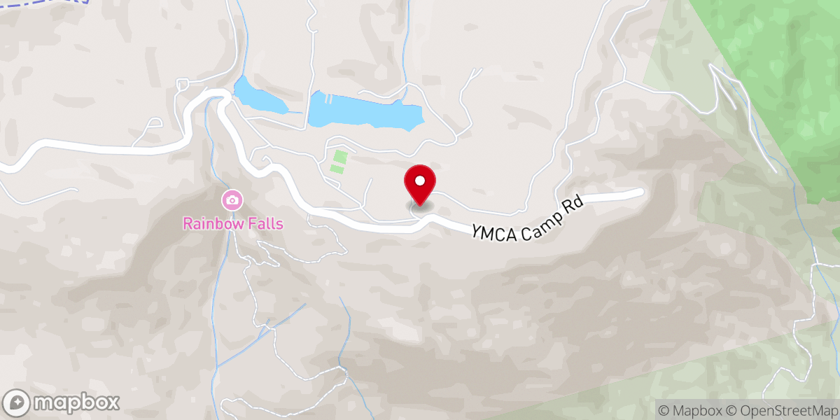 Map showing location of Camp Infinity Inc