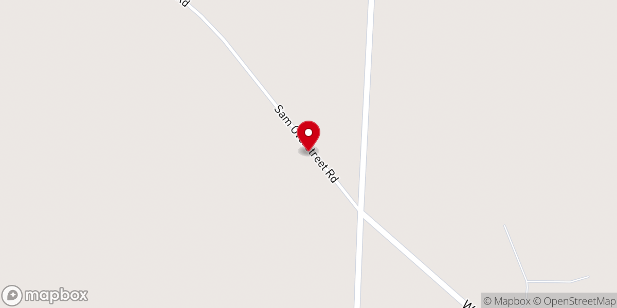 Map showing location of Stanley Grove Church