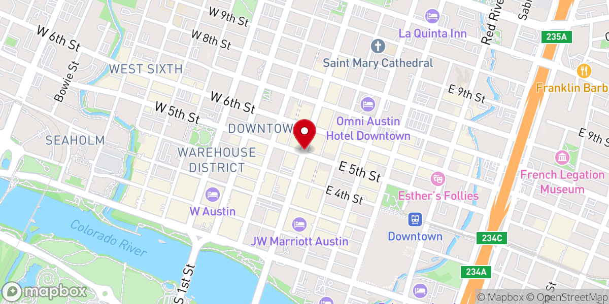 Map showing location of El Shaddai Pentecostes