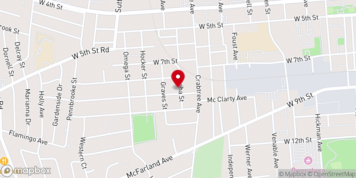 Map showing location of Church of the Living God