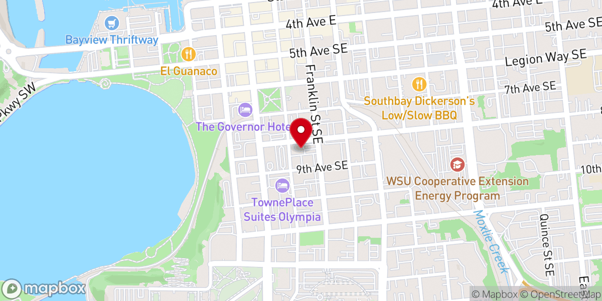 Map showing location of Unity of Olympia