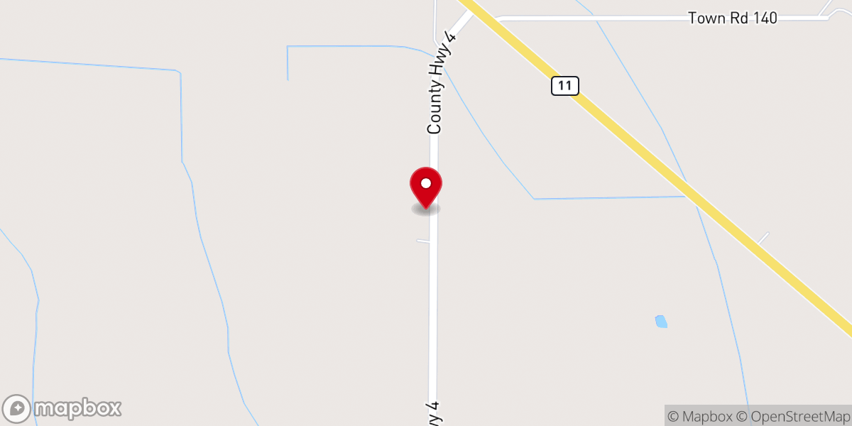 Map showing location of Border Evangelical Free Church