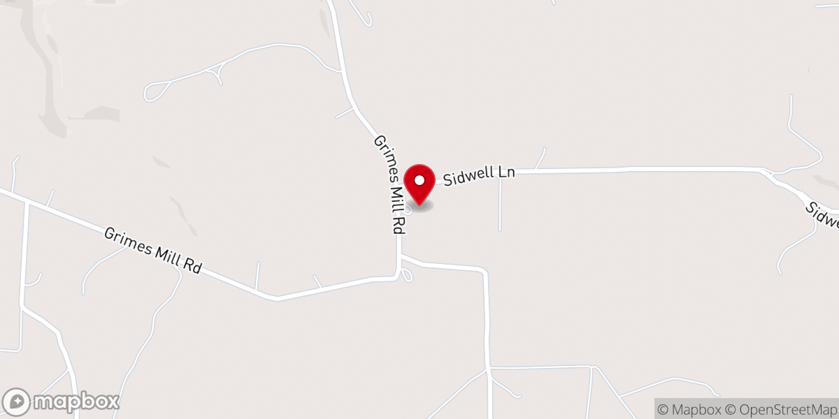 Map showing location of St Hubert Church