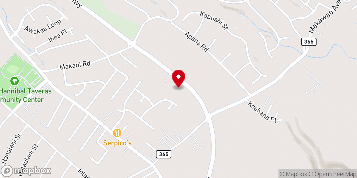 Map showing location of Jesus Is Alive Church