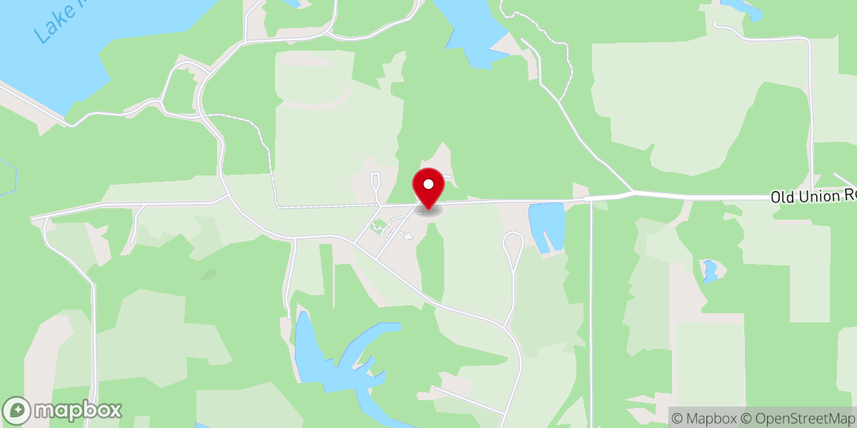 Map showing location of Vermilion Chapel