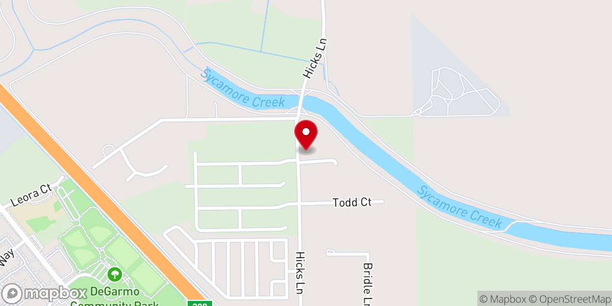 Map showing location of Covenant Reformed Church