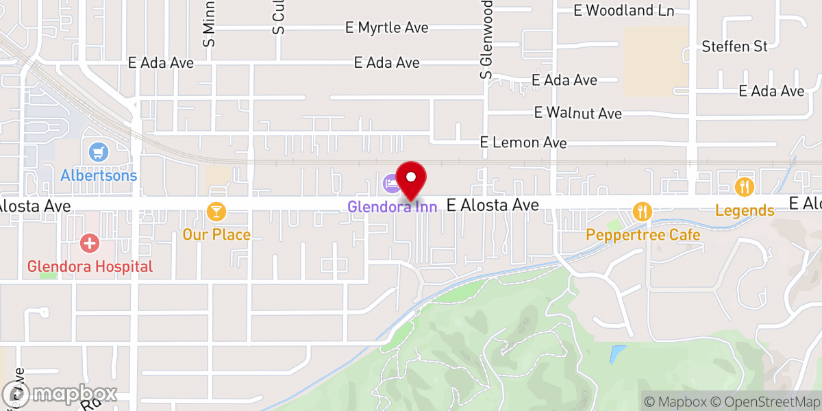 Map showing location of Gospel Siloam Church