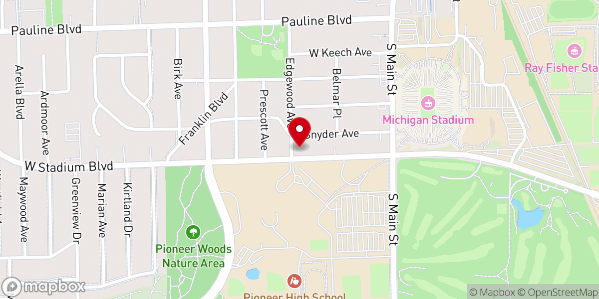 Map showing location of Greater Fountain Church of God in Christ