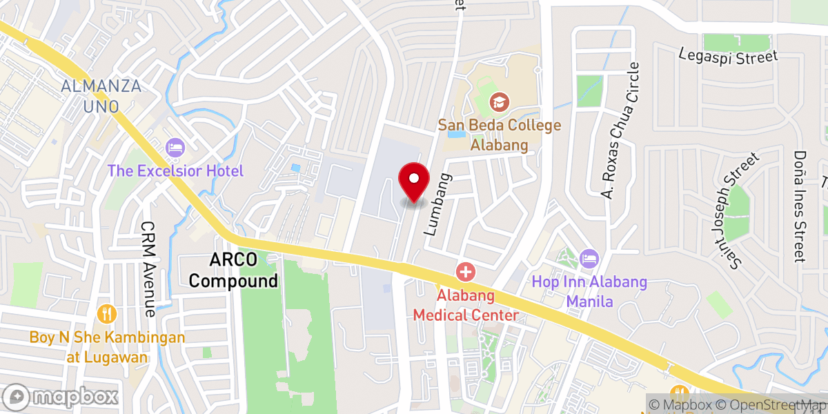 Map showing location of Lighthouse Christian Community