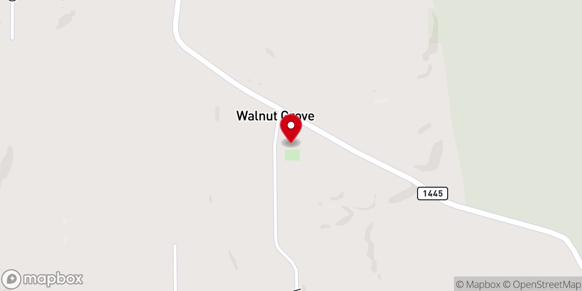 Map showing location of Costumers for Christ