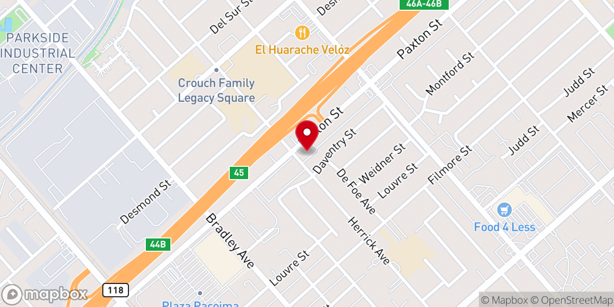 Map showing location of Iglesia Evangélica Príncipe de Paz Cuán Grande es Él