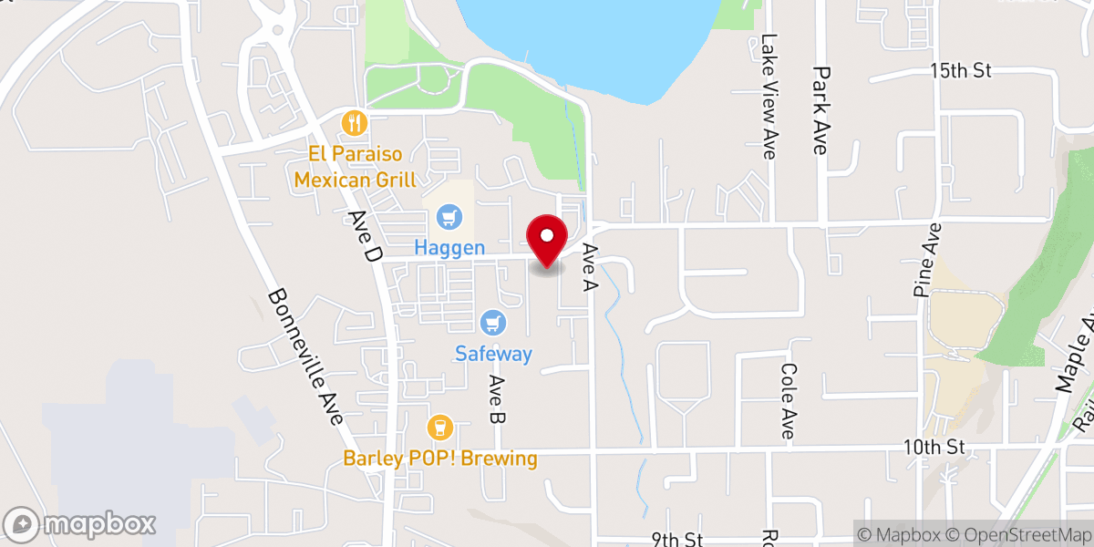 Map showing location of Snohomish Nazarene