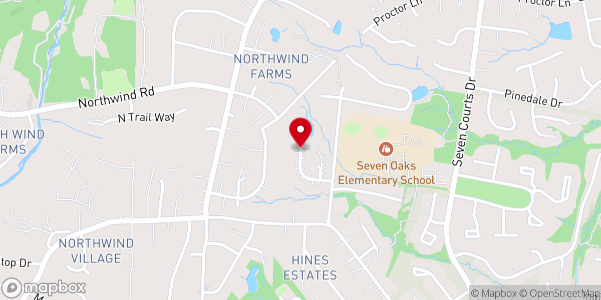Map showing location of Holy Lamb Ministries Inc