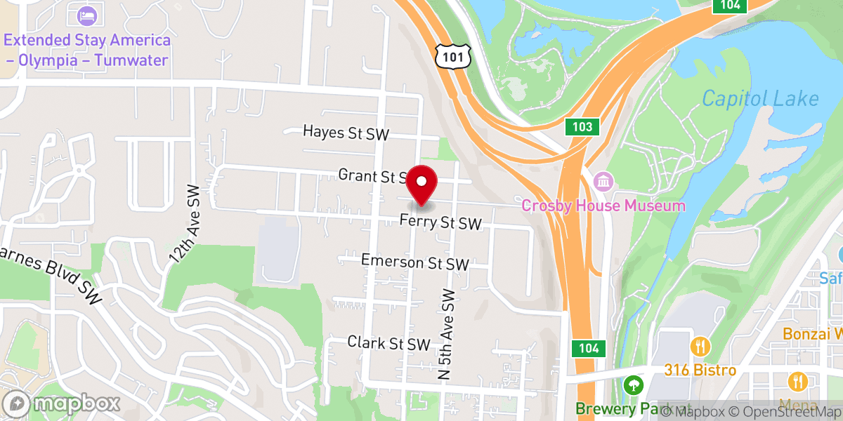 Map showing location of House Of Prayer