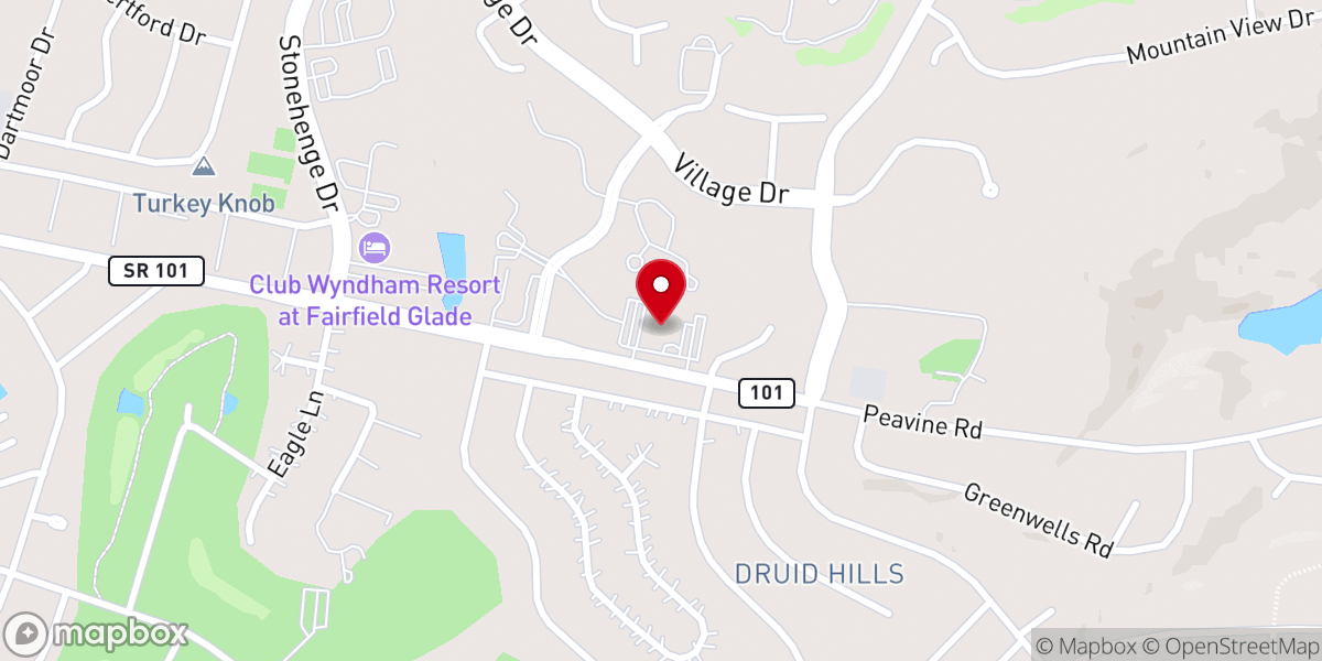 Map showing location of Saint Francis of Assisi Catholic Church