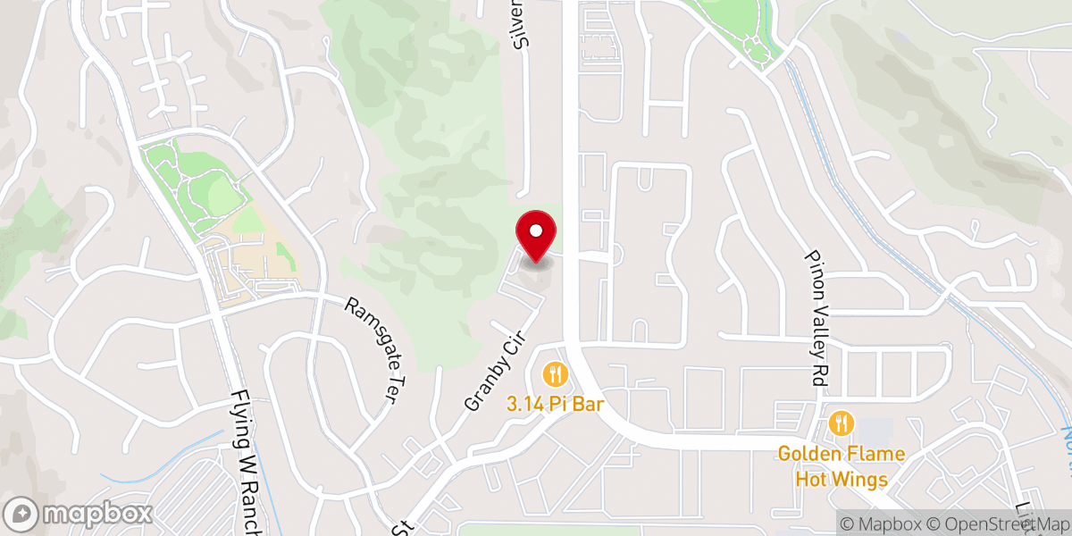 Map showing location of Front Range Alliance Church