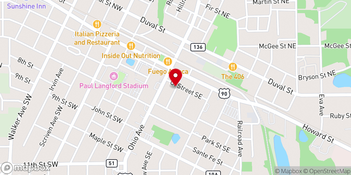 Map showing location of Love Pentecostal Holiness Church Of God In Christ