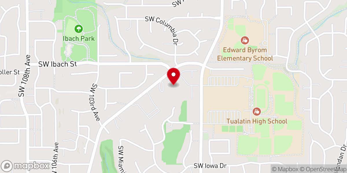 Map showing location of Christ Community Church