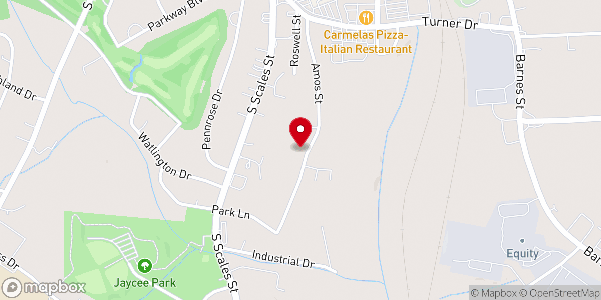Map showing location of Ephesus SDA Church