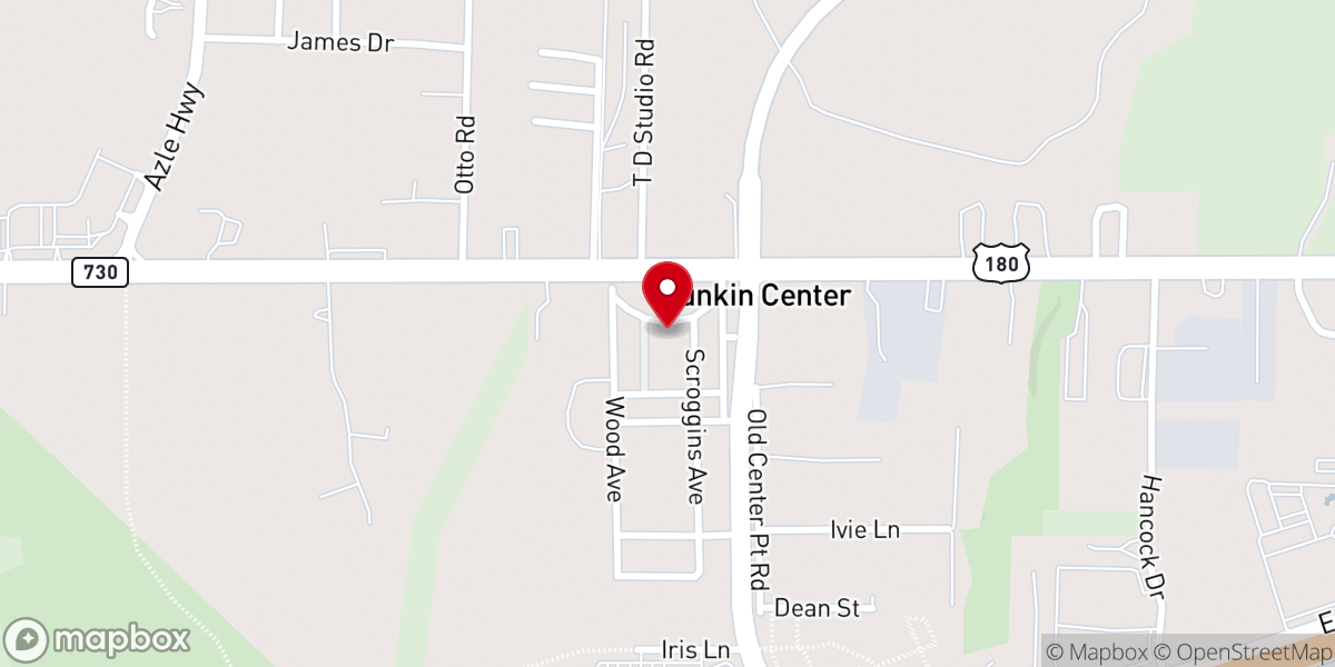 Map showing location of Texas Church of God