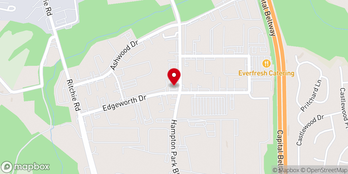Map showing location of Redeeeming Hearts Outreach Center