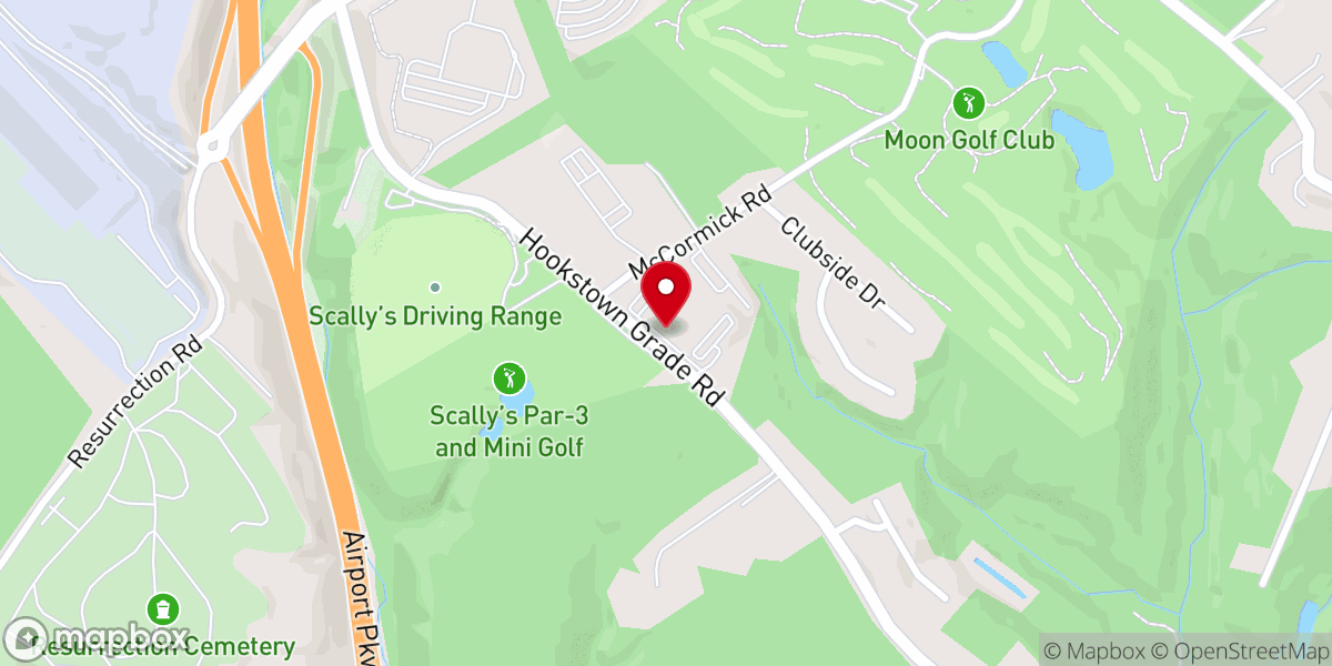 Map showing location of Impact Christian Church