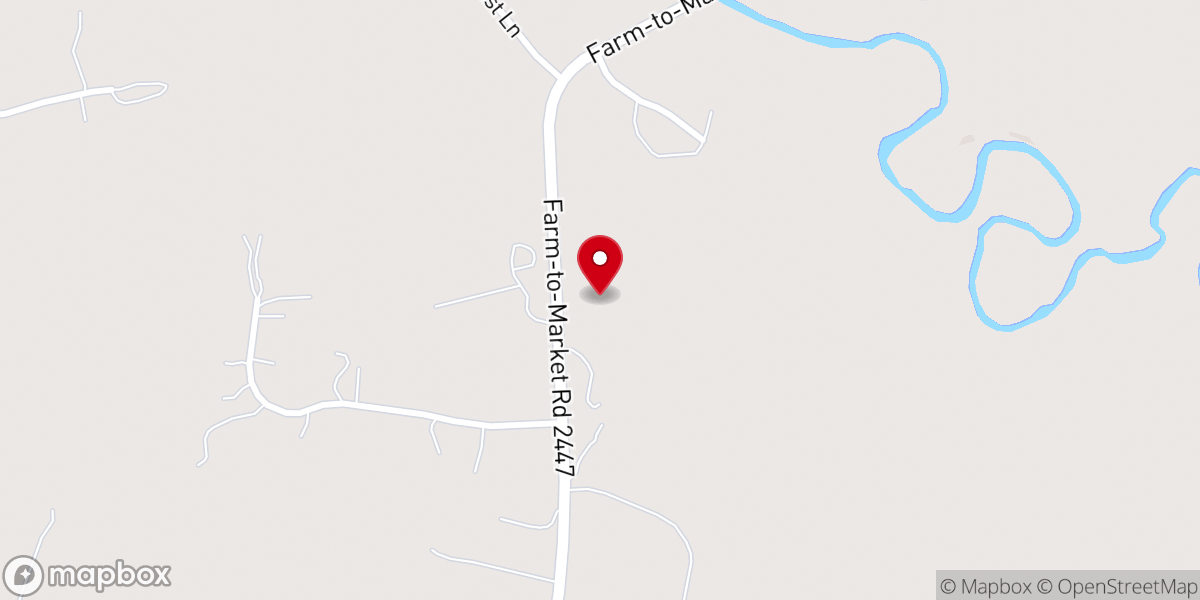 Map showing location of Routt Hill Church