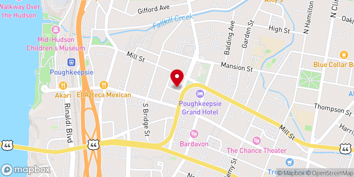 Map showing location of St Joseph's Church Hall