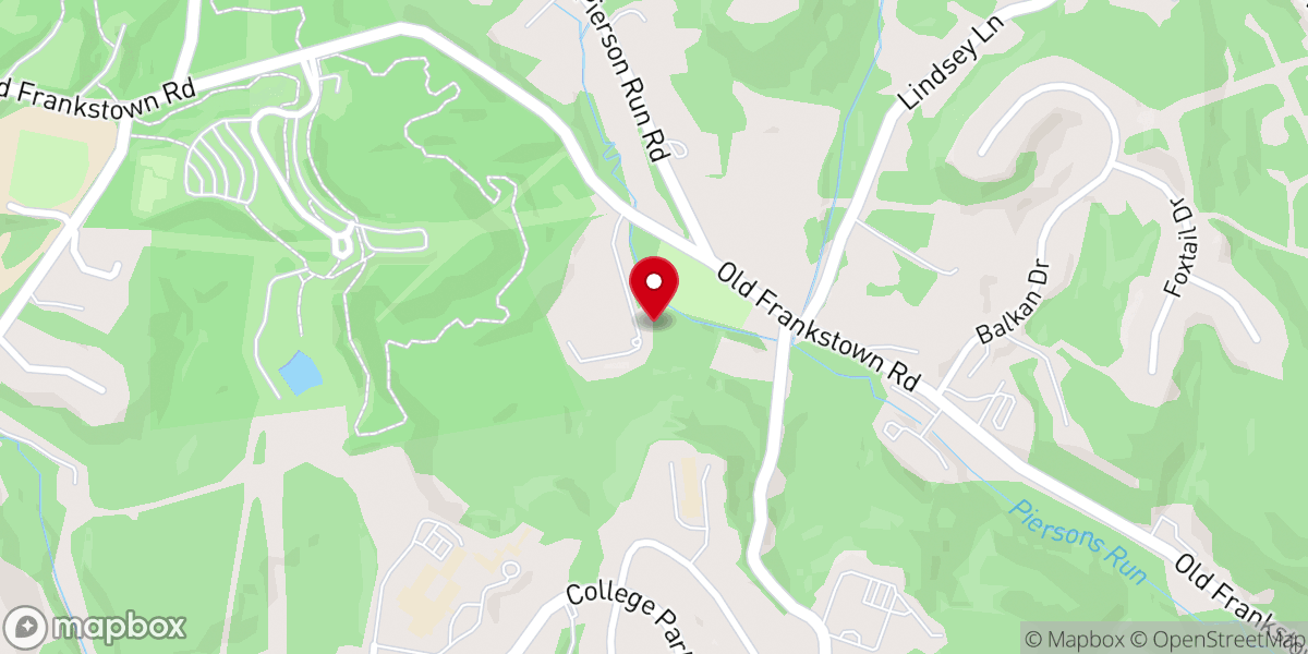 Map showing location of Coeur Church