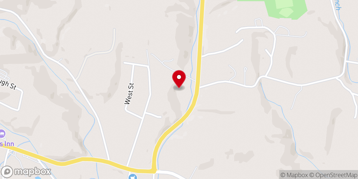 Map showing location of Mt Jefferson Baptist Church