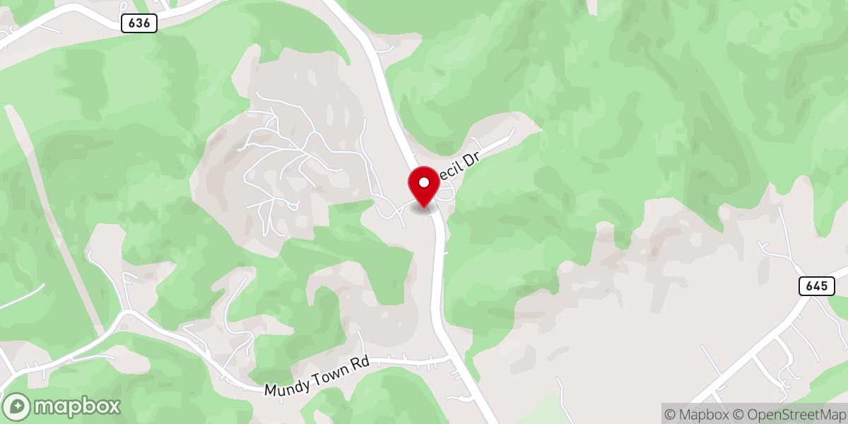 Map showing location of Love of Jesus Tabernacle
