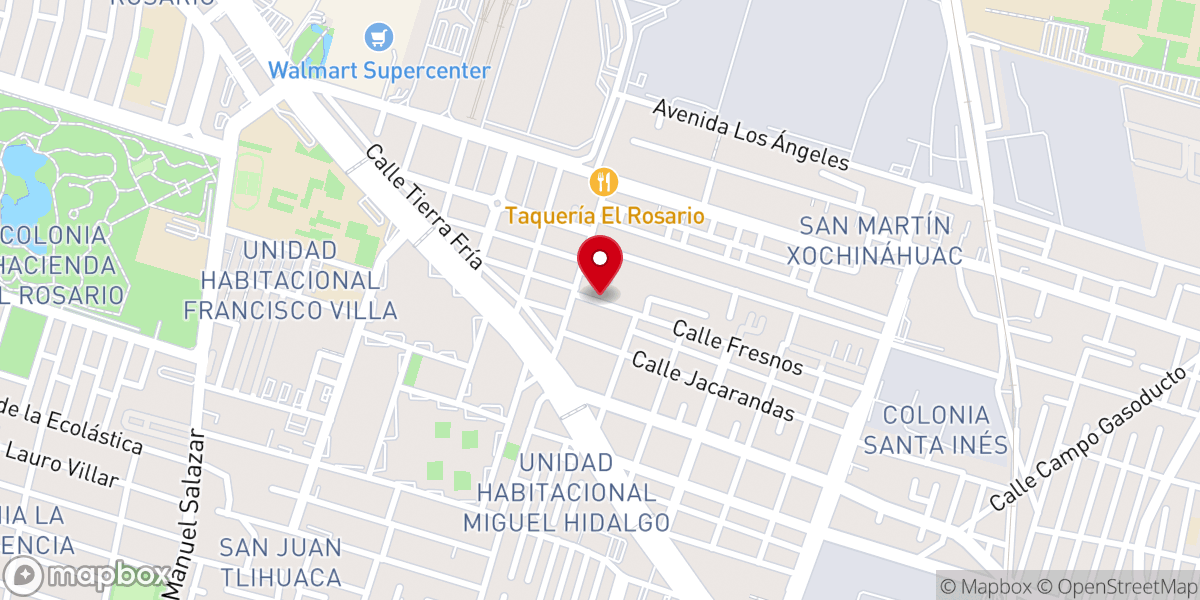 Map showing location of Iglesia Bautista Dios Con Nosotros A R
