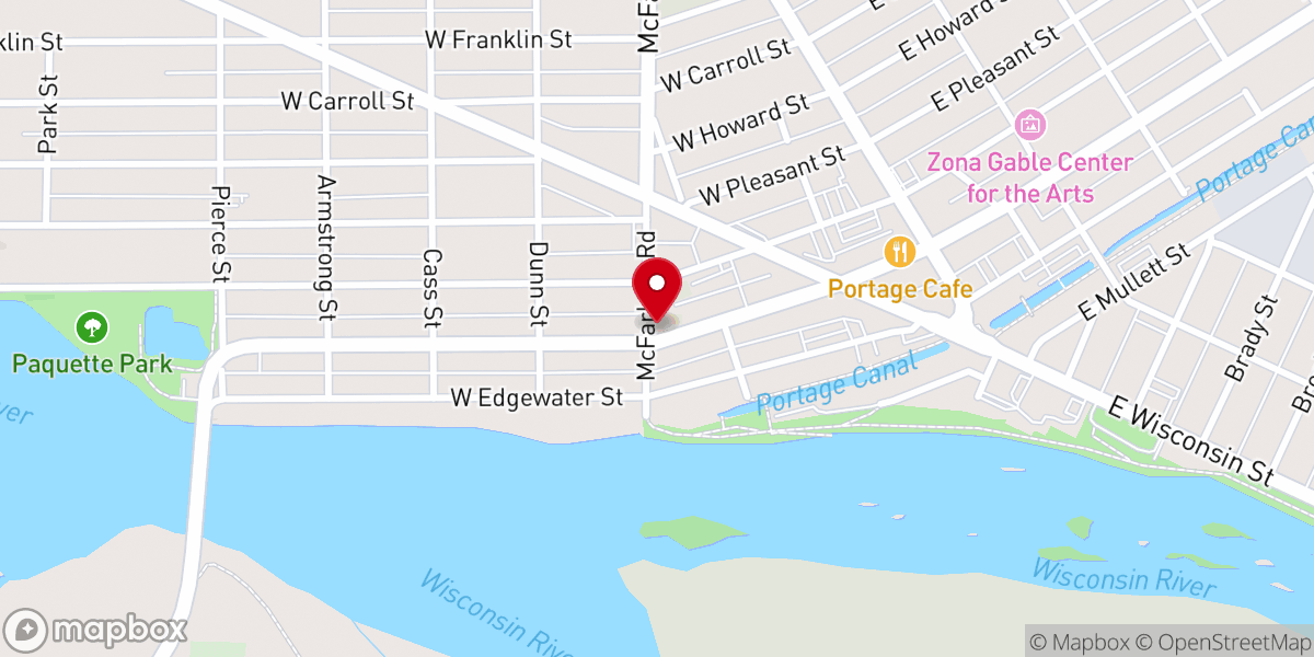 Map showing location of St Mary's Catholic School