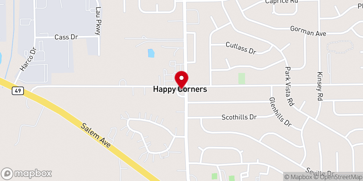Map showing location of Abundant Season Anointed Ministries International