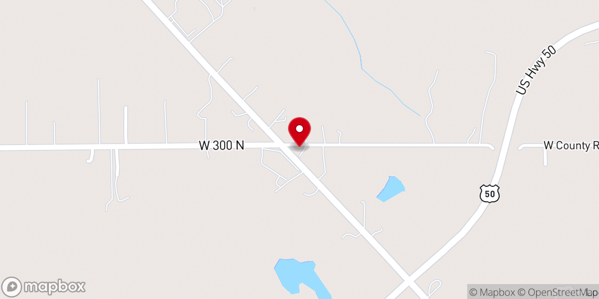 Map showing location of Golden Harvest Community Church
